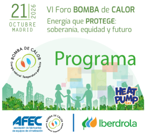 El VI Foro de Bomba de Calor analizará cómo la electrificación de la climatización protege hogares, sistema energético y el futuro sostenible